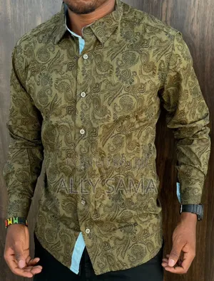 Mensmen's Shirt Material Cotton