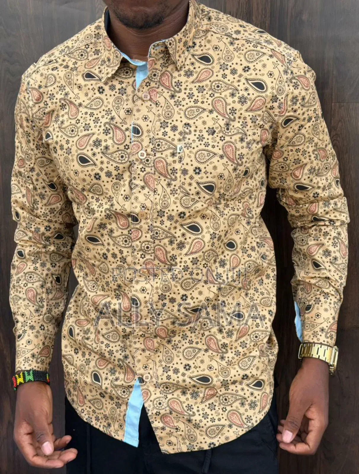 Mensmen's Shirt Material Cotton
