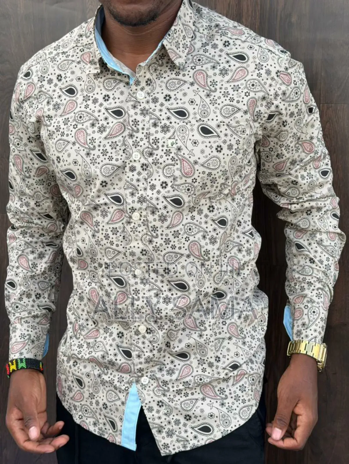 Mensmen's Shirt Material Cotton