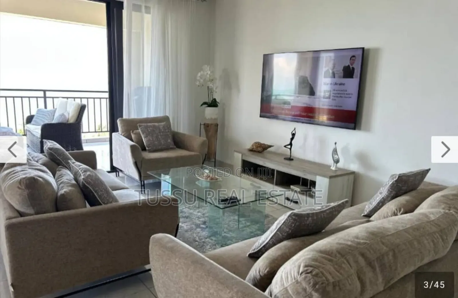 Furnished 4bdrm Apartment in Mwai Kibaki, Mikocheni for rent