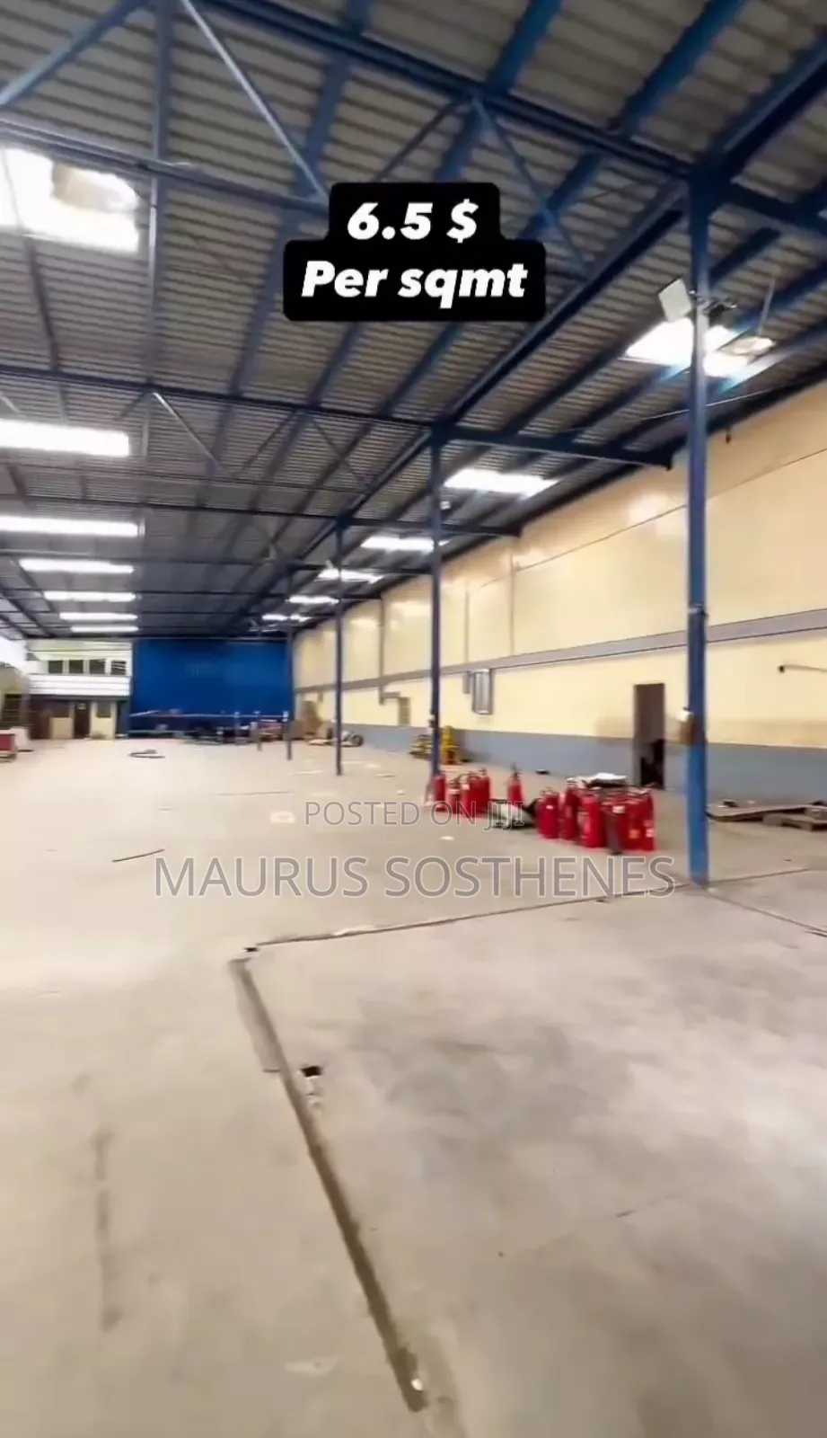 Warehouse for Rent Usd 6.5/SQM Located in Mikocheni, Dar Es Salaam