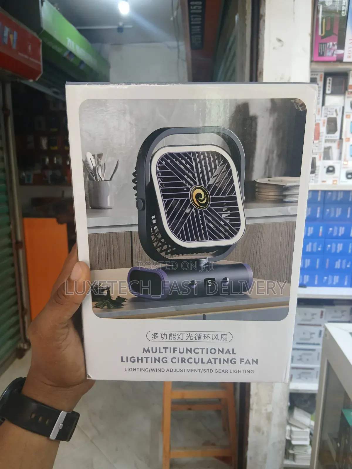 Portable Multifunctional Desktop Air Circulating Mini Fan