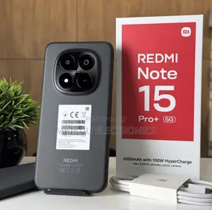 New Xiaomi Redmi Note 15 Pro+ 512 GB Black