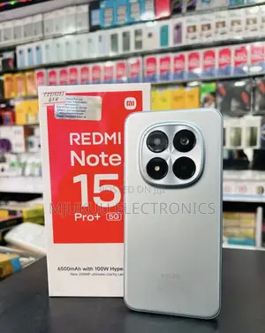 New Xiaomi Redmi Note 15 Pro+ 512 GB Black