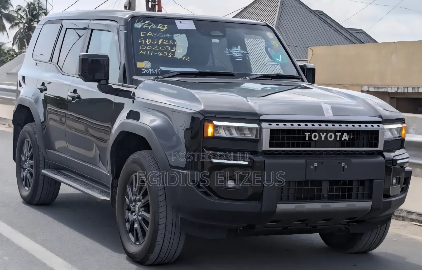 New Toyota Land Cruiser Prado 2025 Black