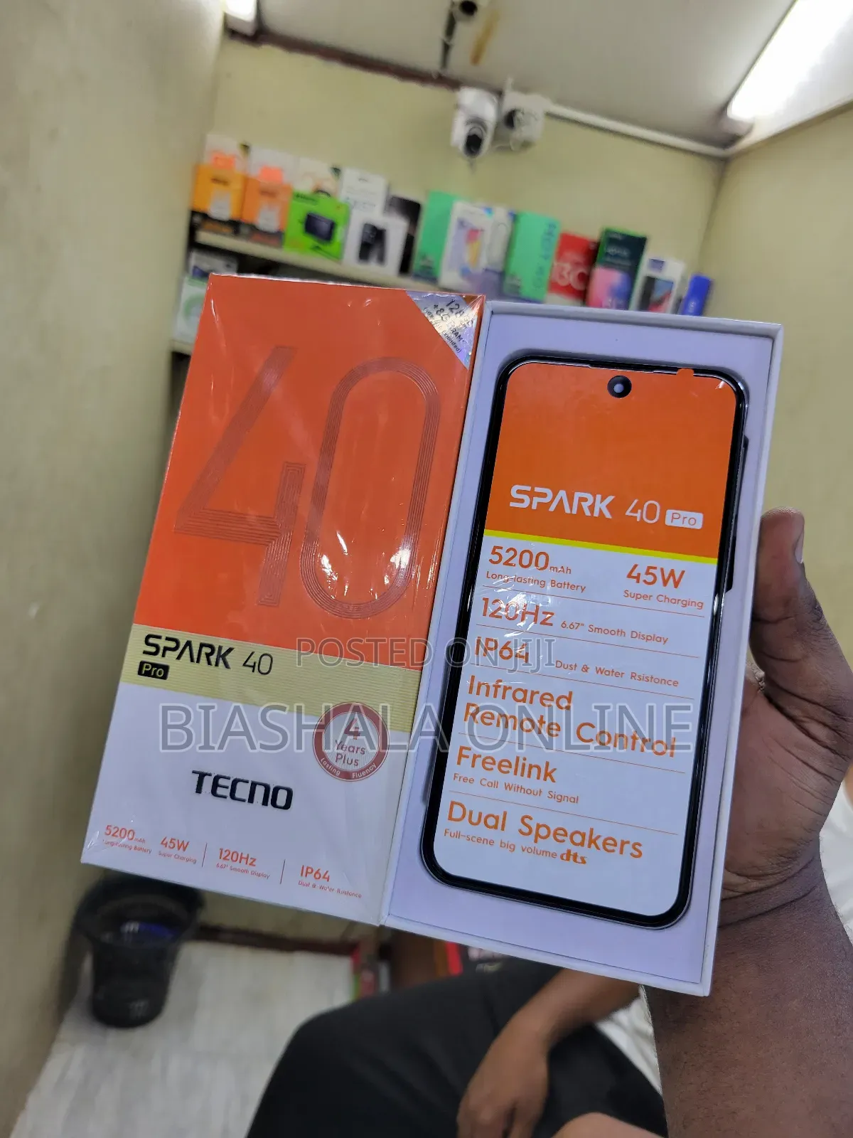 New Tecno Spark 40 Pro 128 GB