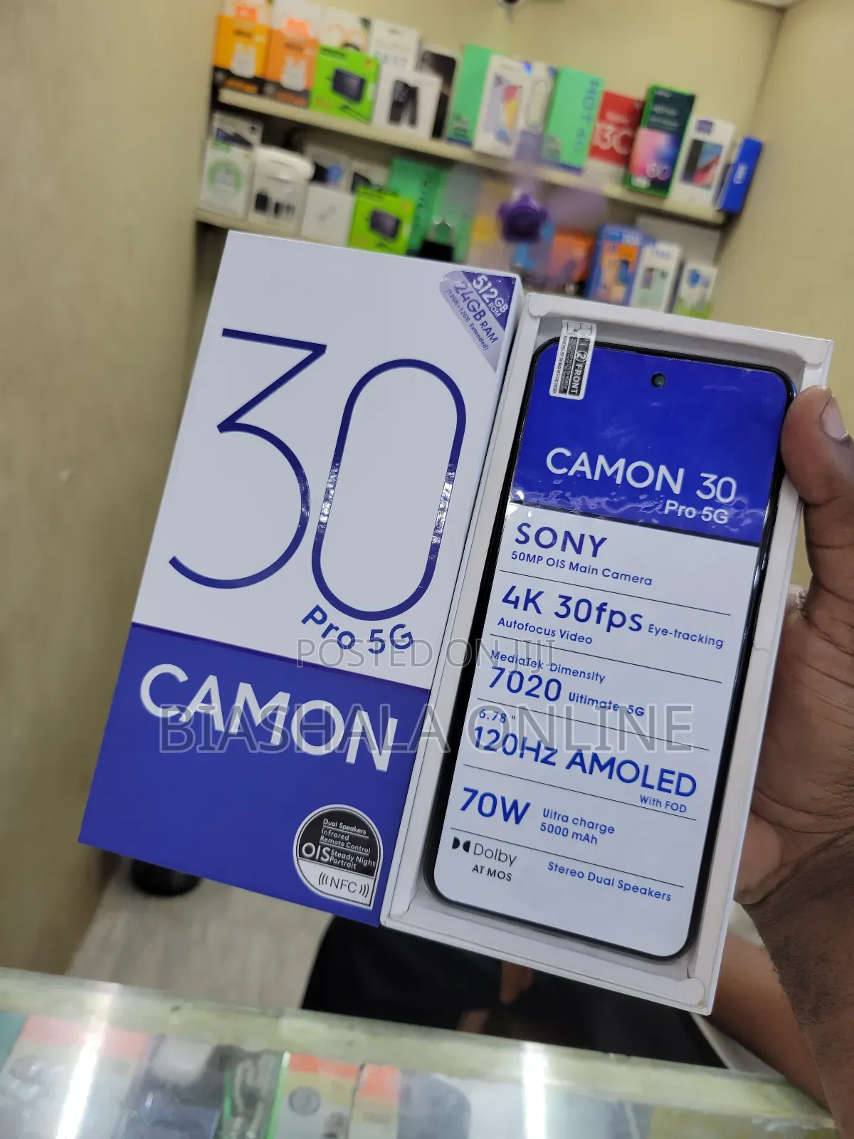 New Tecno Camon 30 Pro 5G 512 GB White