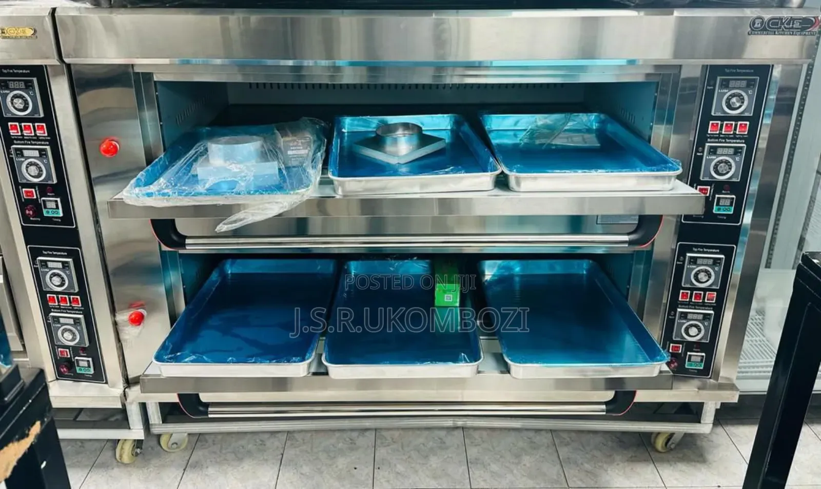 Oven Ya Gesi Deck 2, Tray 6