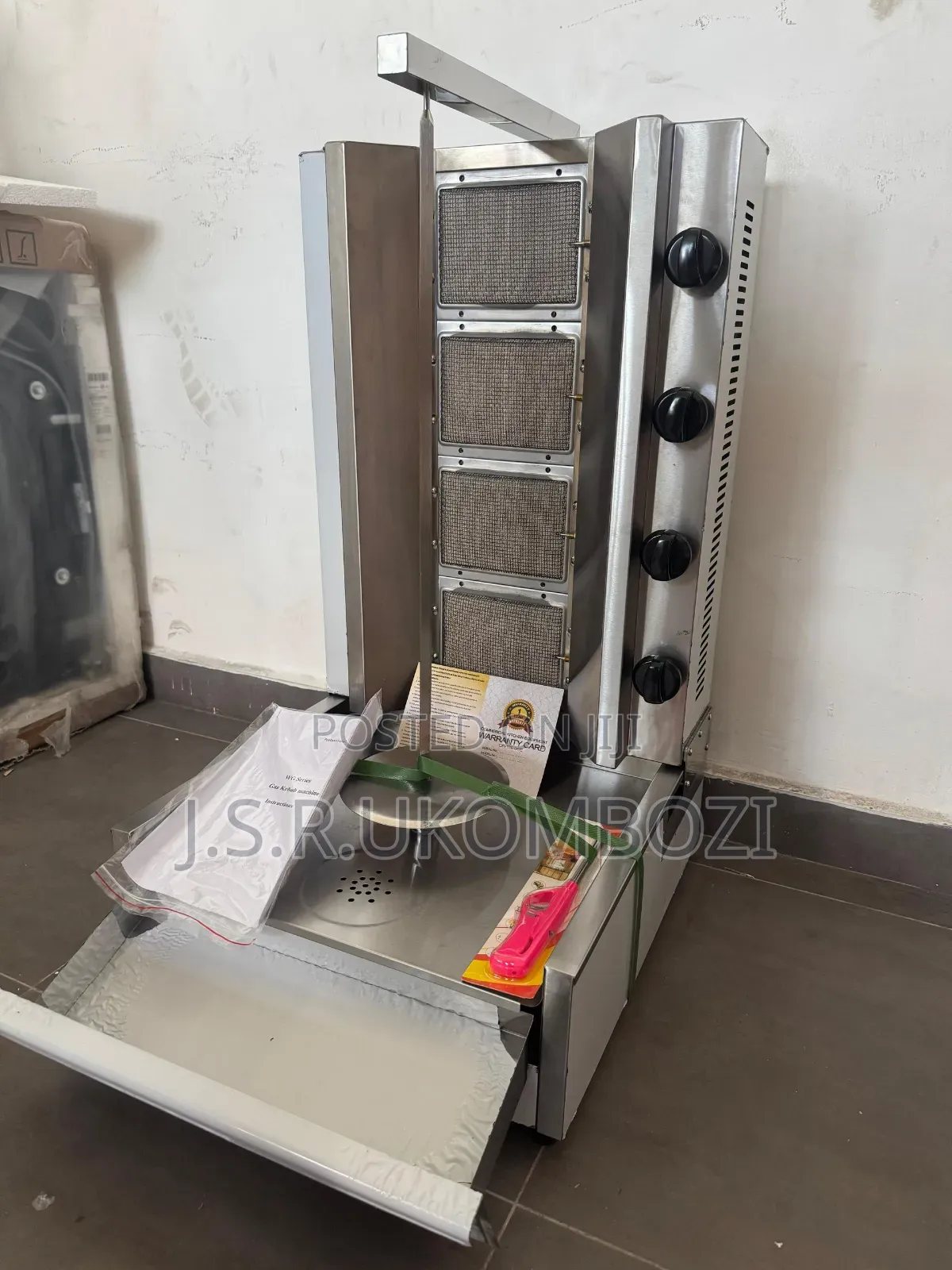 *Shawarma Machine*
Burners 4
