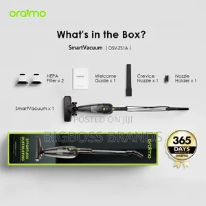 Oraimo Cordforce Plus Corded Stick Vacuum 500w Motor Osv252a