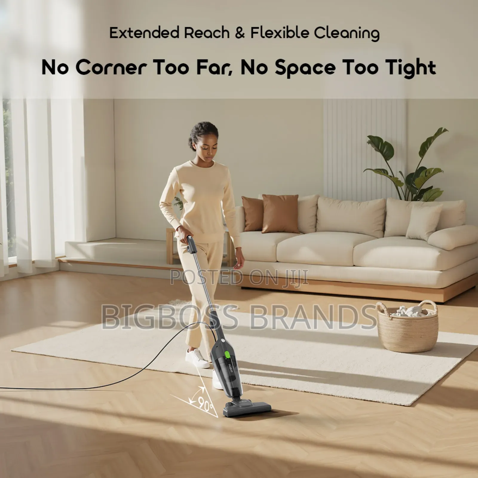 Oraimo Cordforce Plus Corded Stick Vacuum 500w Motor Osv252a