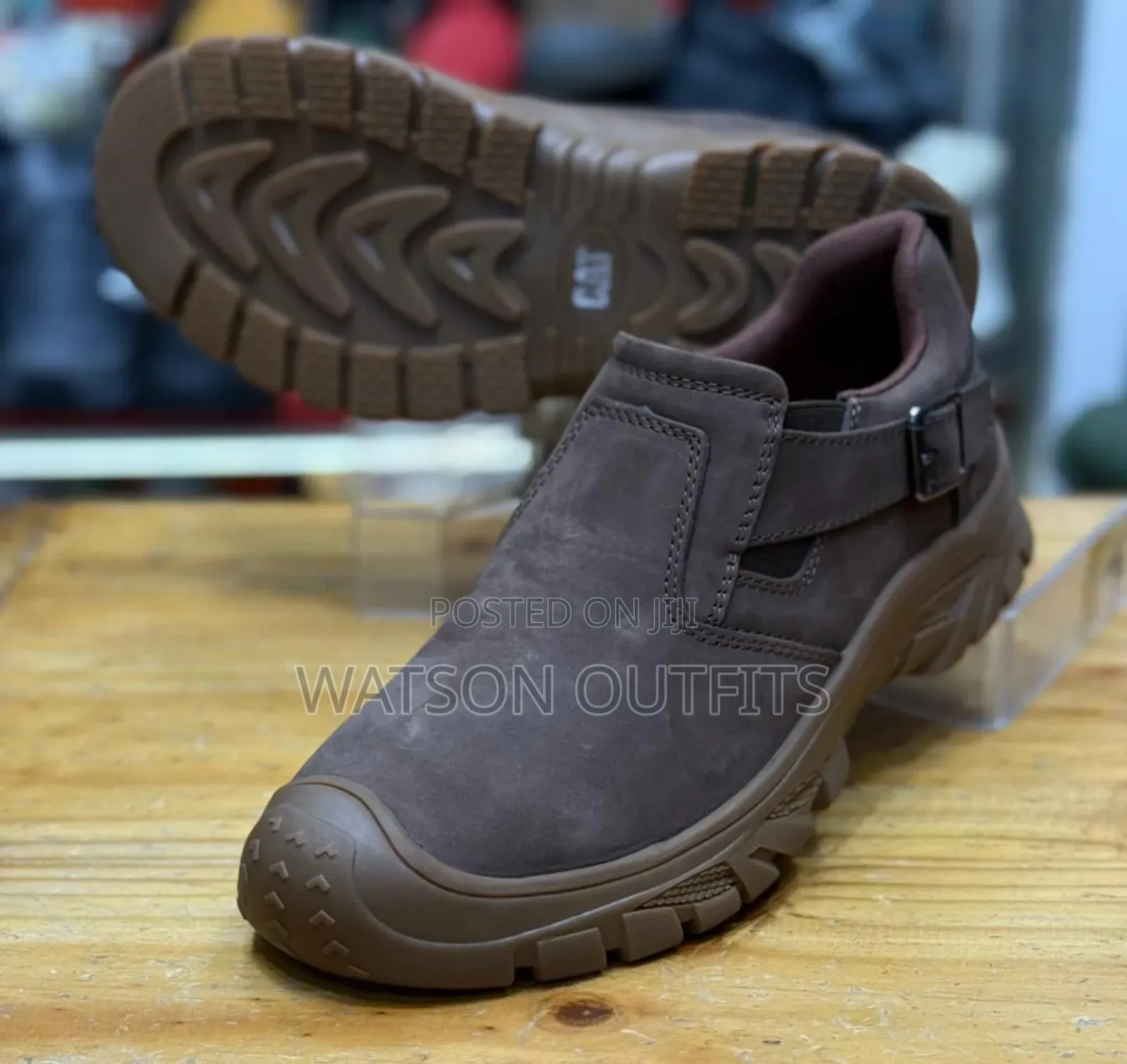Men's Leather Shoes Caterpillar Brand Very Original