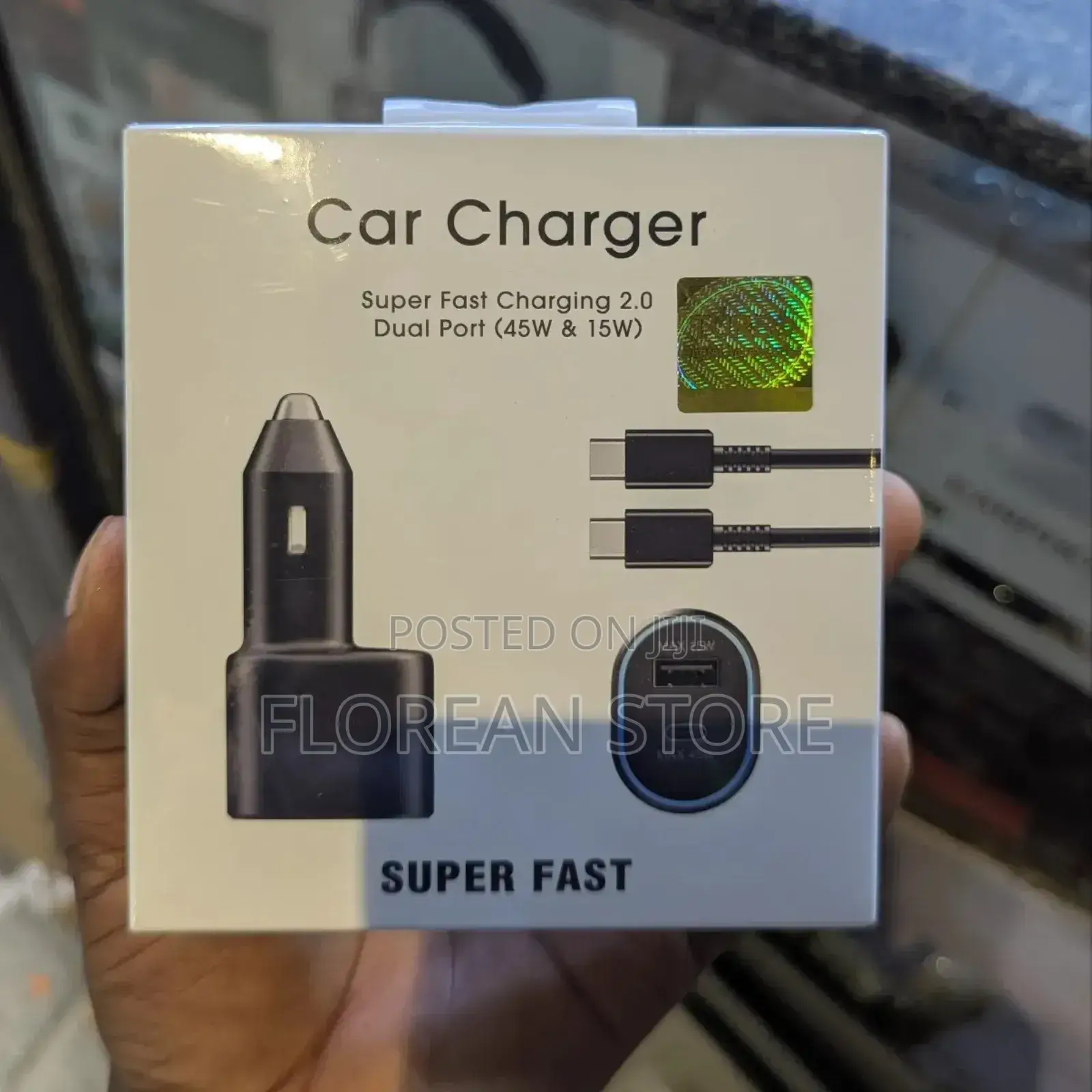 Car Charger Dual Ports