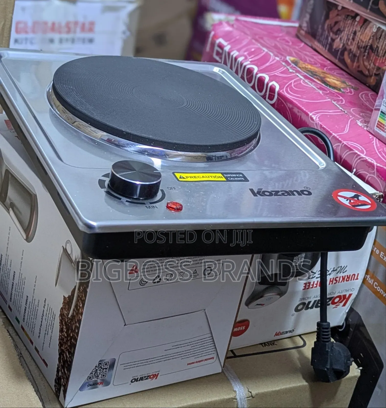 Kozano Hot Plate With Top Knob