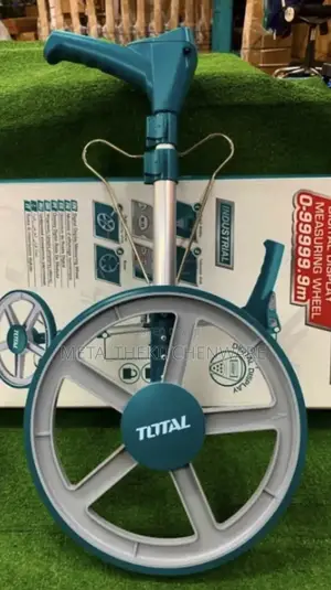 Total Odometer Measuring Wheel 9999.9m With Stand Tmt19945