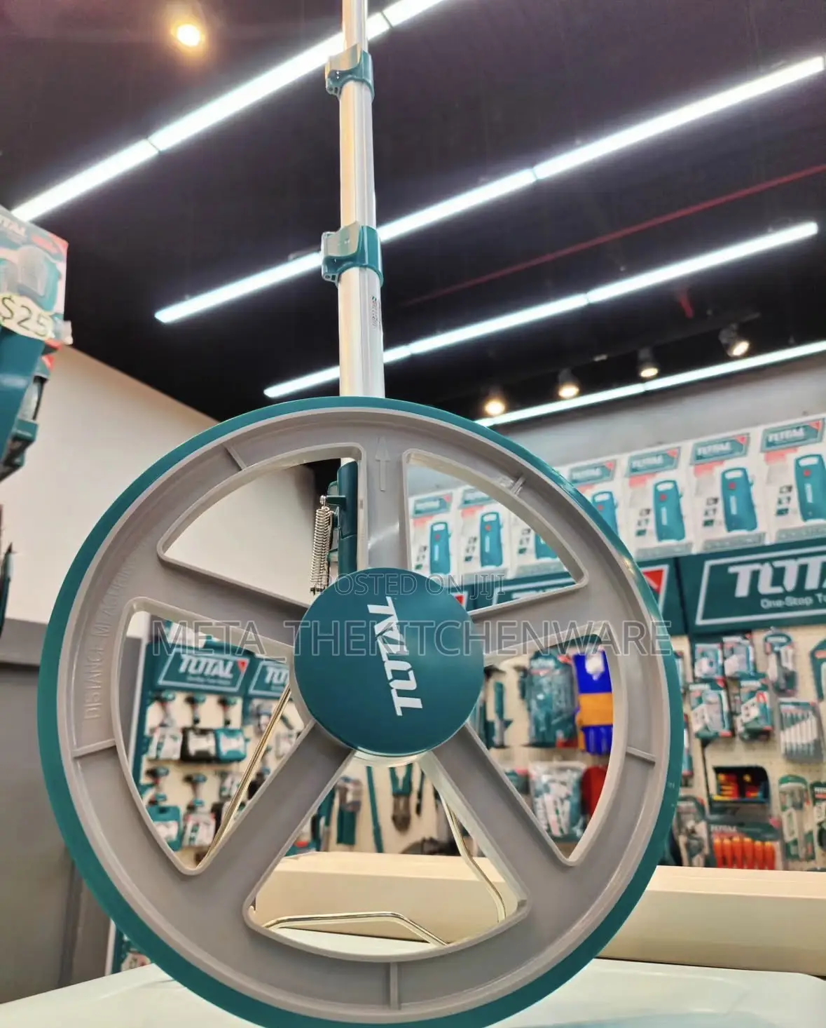 Total Odometer Measuring Wheel 9999.9m With Stand Tmt19945