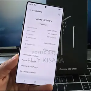 New Samsung Galaxy S25 Ultra 256 GB Black