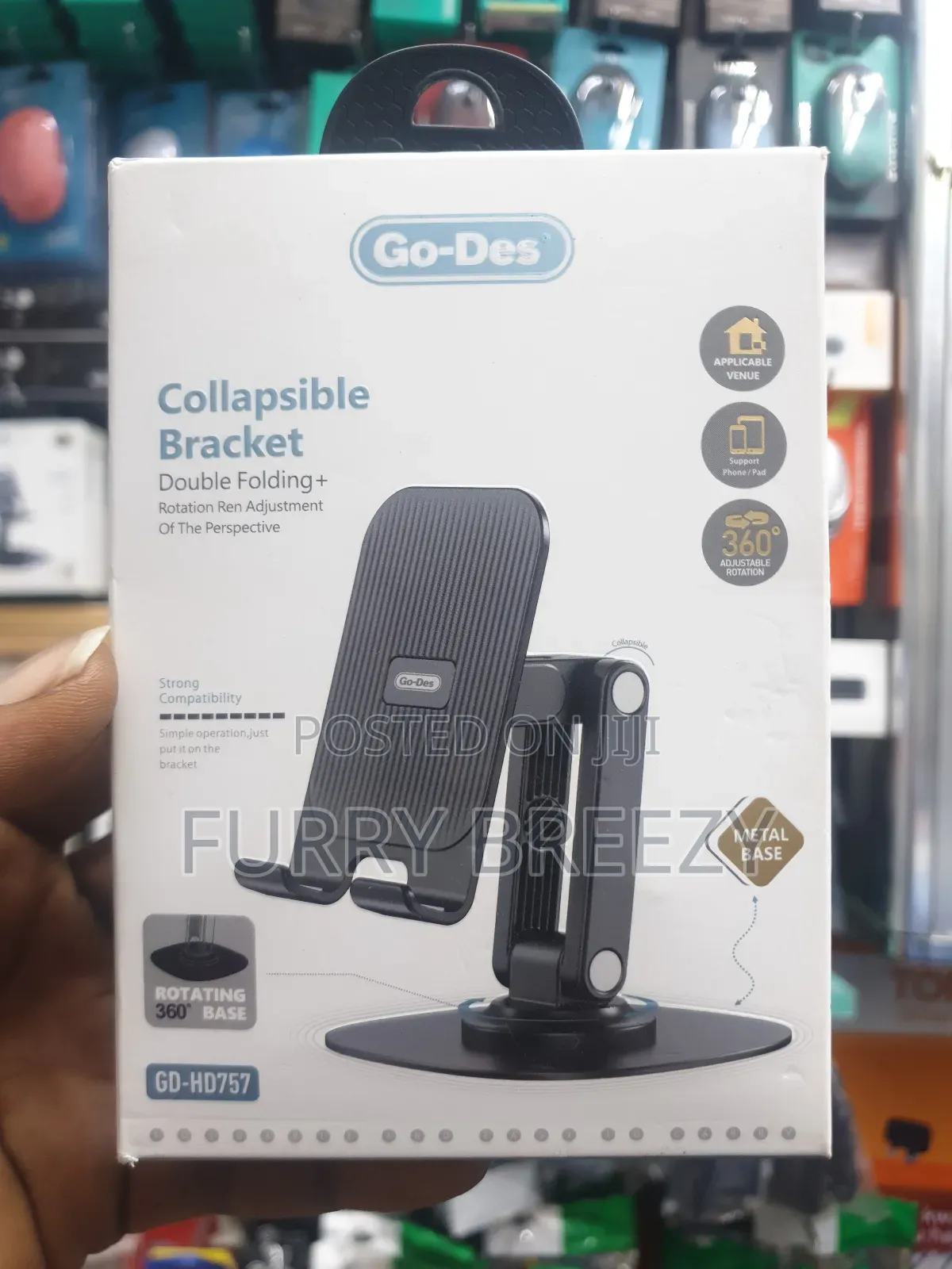 Go-Des Collapsible Bracket