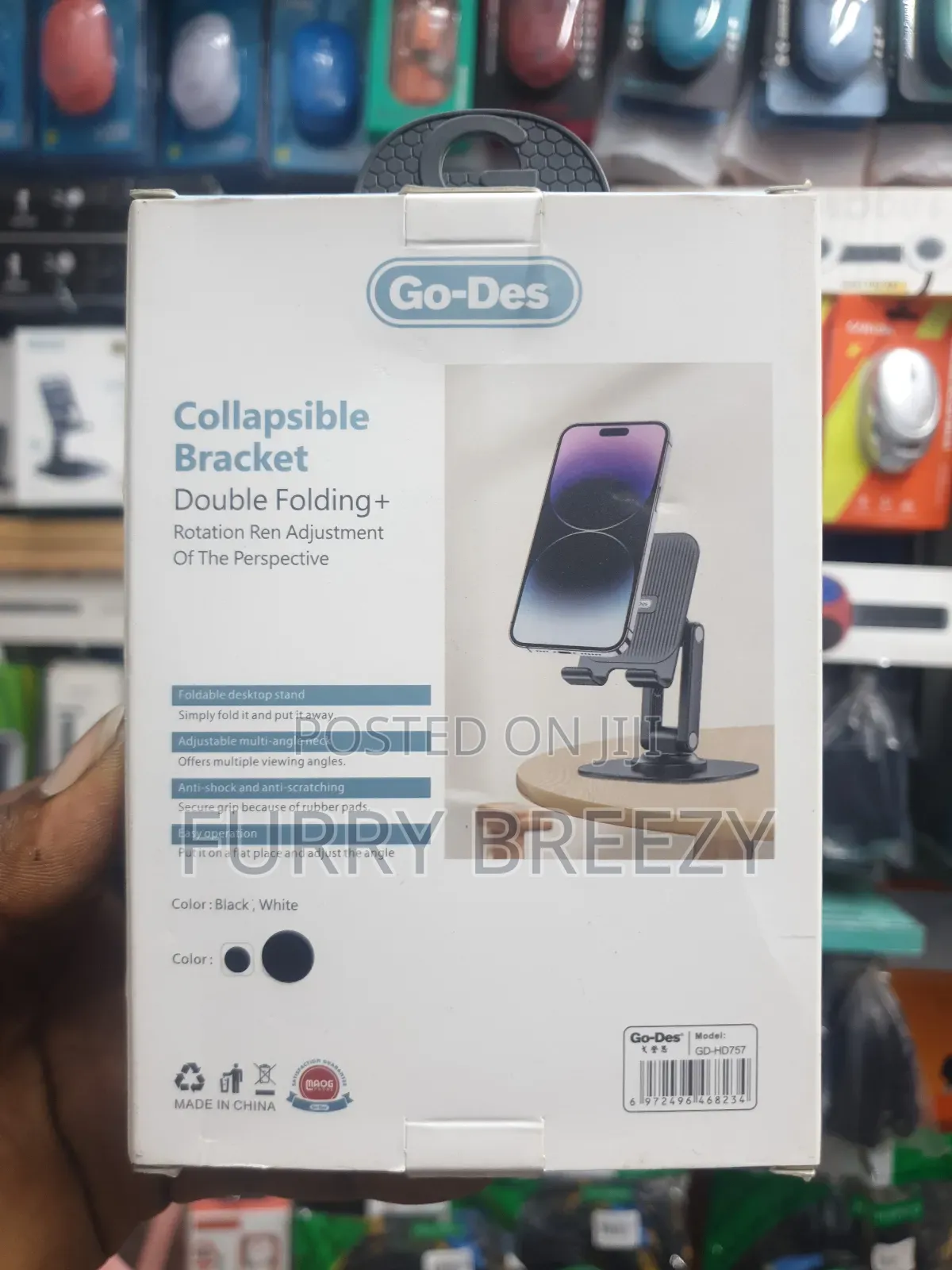 Go-Des Collapsible Bracket