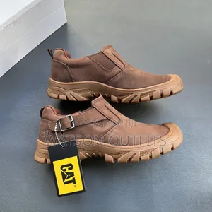 Men's Leather Shoes Cat Brand Very Casual