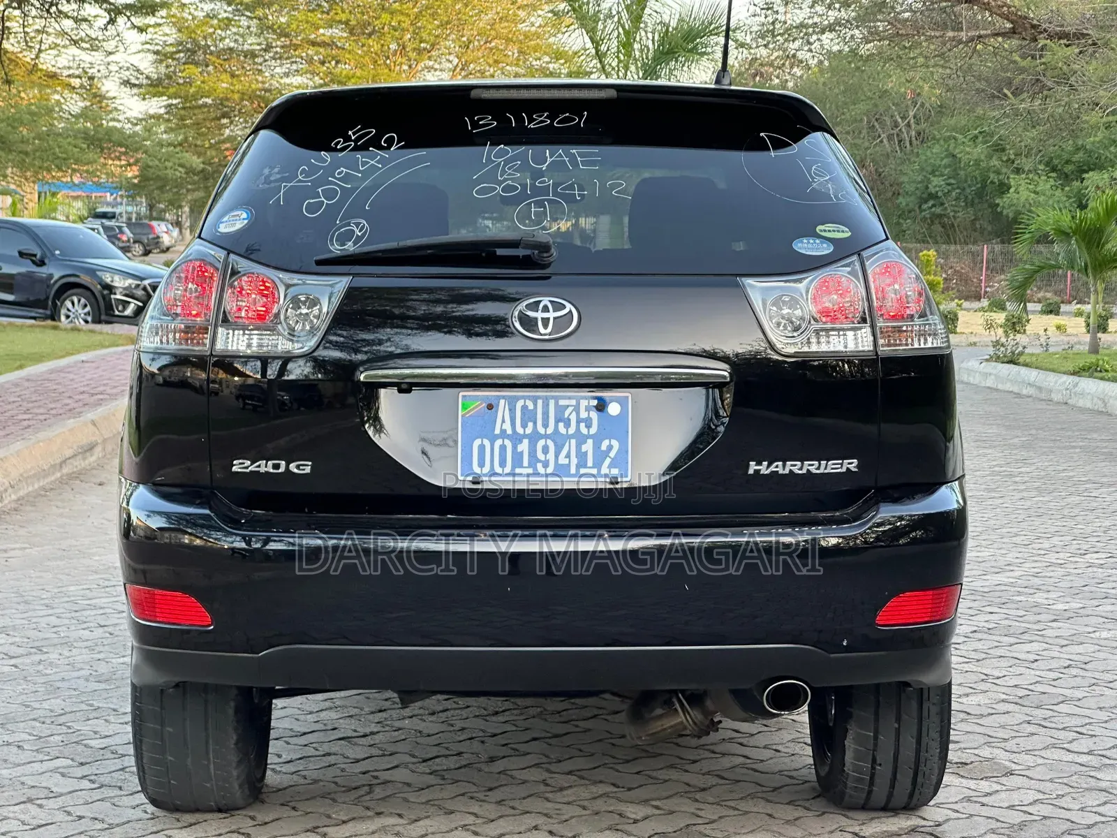 Toyota Harrier 2007 Black