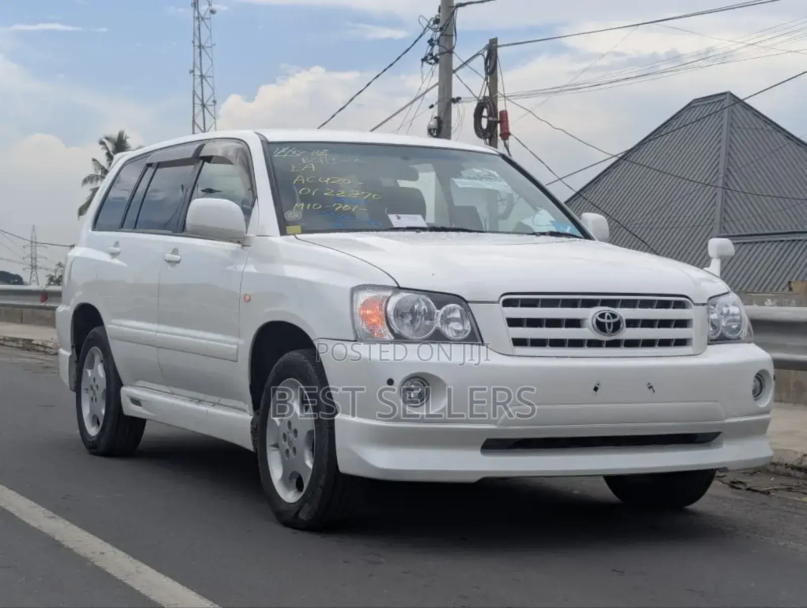 Toyota Kluger 2005 White