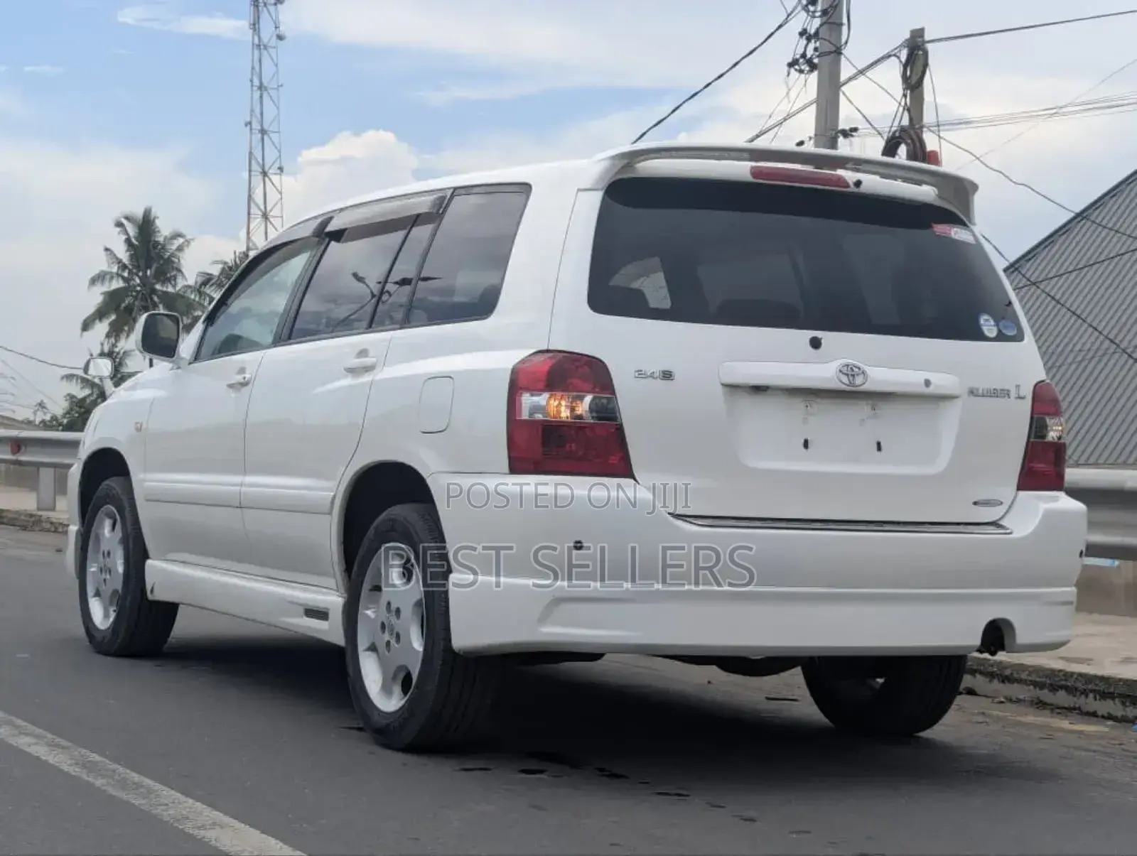Toyota Kluger 2005 White