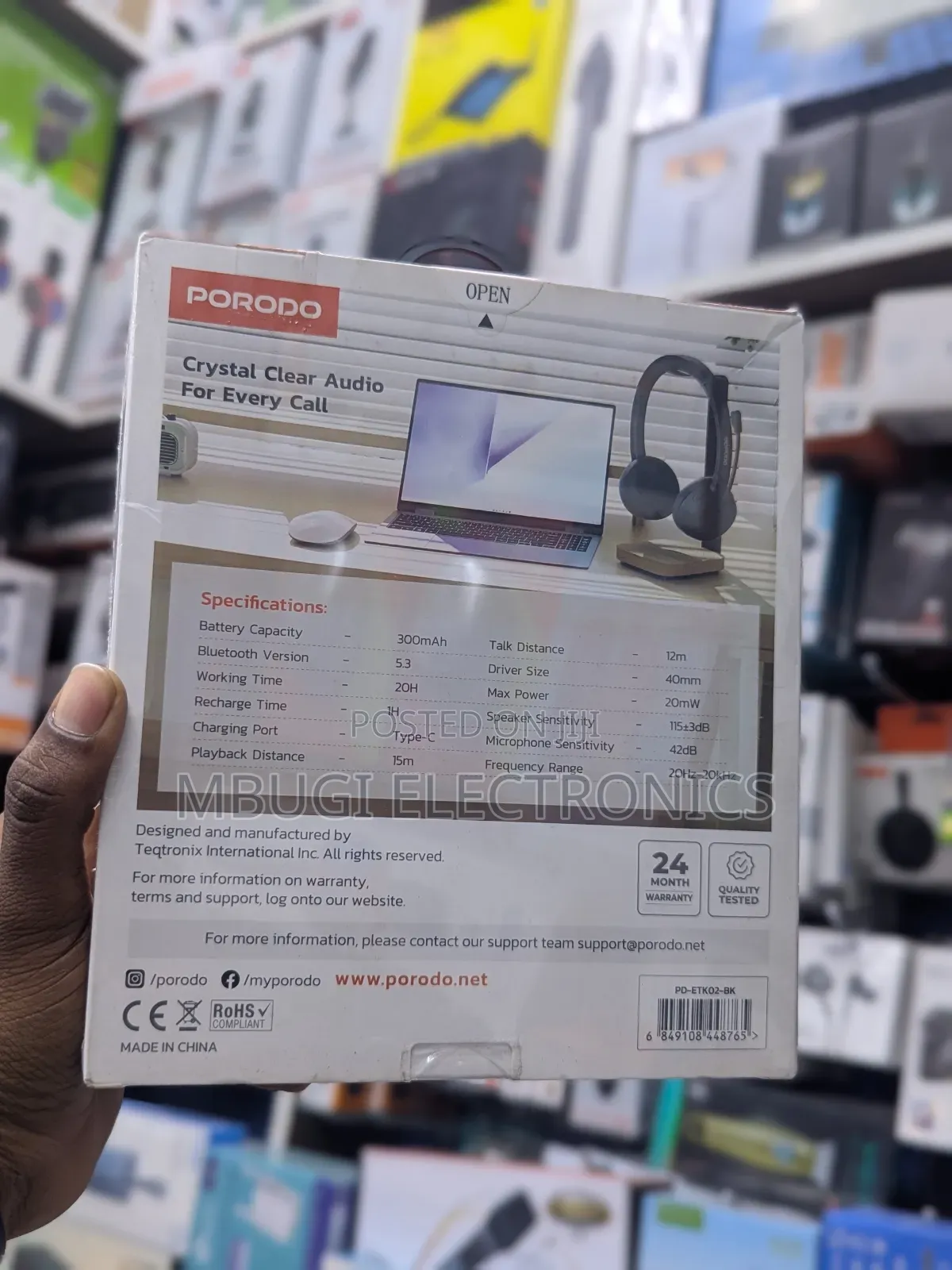 Porodo Wireless Headset