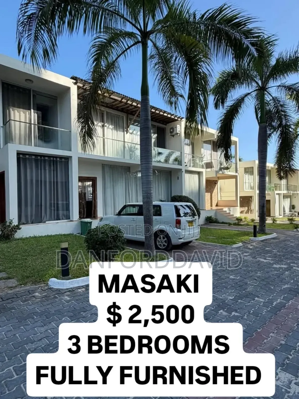 Furnished 3bdrm Apartment in Kahwa Real Estate, Masaki for rent