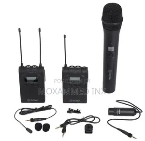 Boya by Wm8 Pro1. Two Transmitter (Rapel and Handheld)