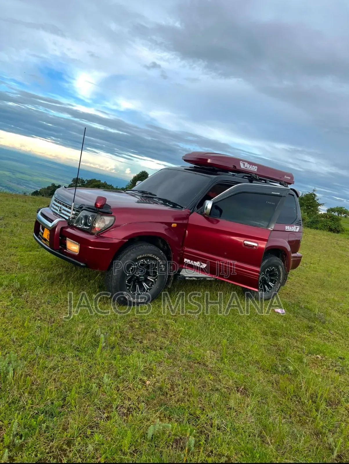 Toyota Land Cruiser Prado 2005 Maroon