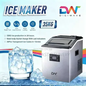Digiwave (Dw) Countertop Ice Maker 35kg (Heavy Duty)