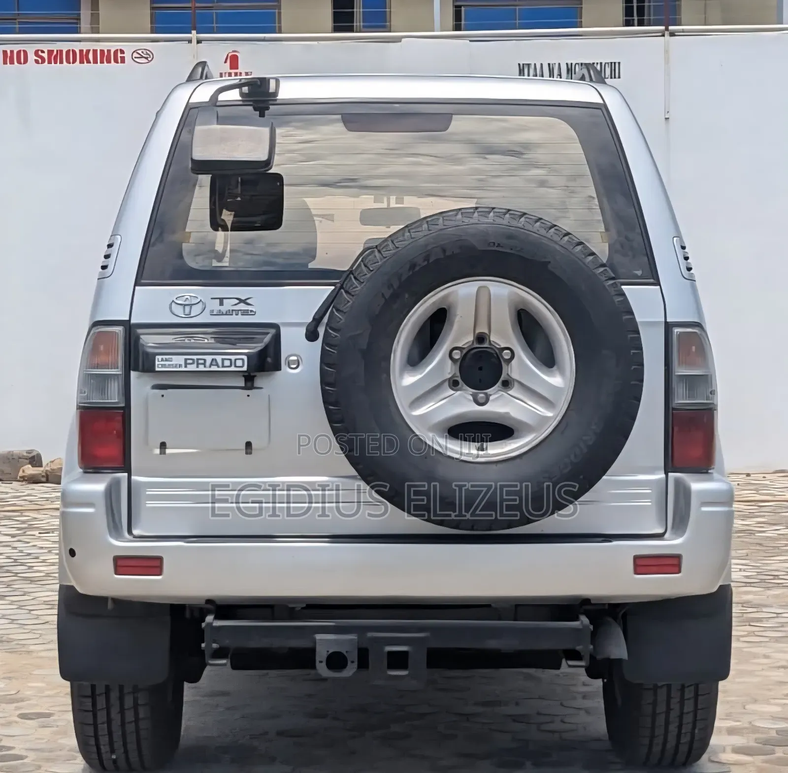 Toyota Land Cruiser Prado 2002 Silver