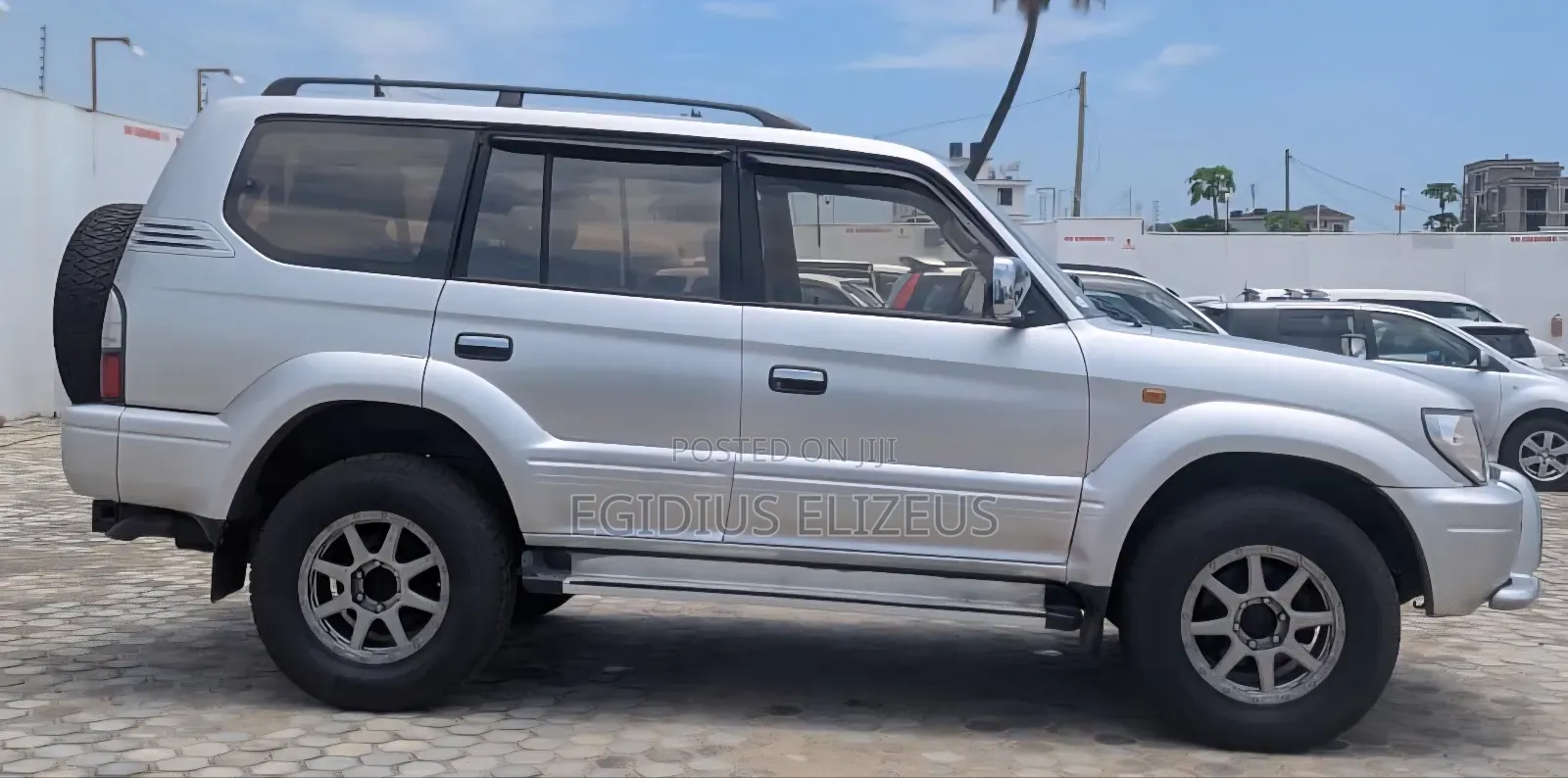 Toyota Land Cruiser Prado 2002 Silver