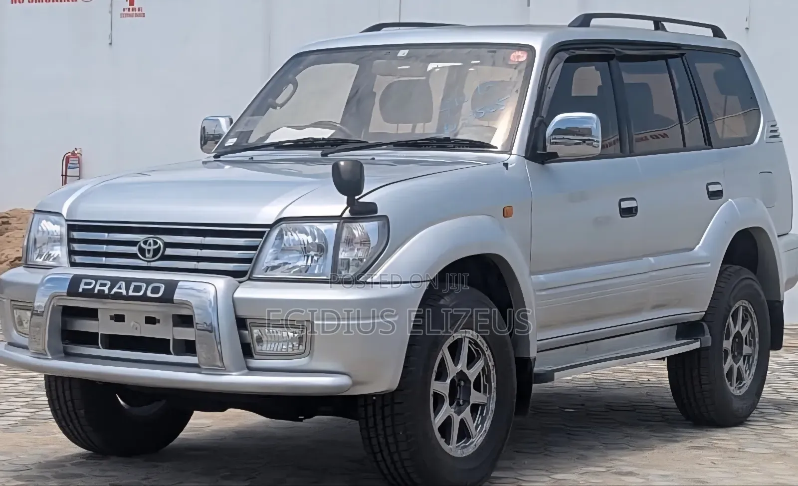 Toyota Land Cruiser Prado 2002 Silver