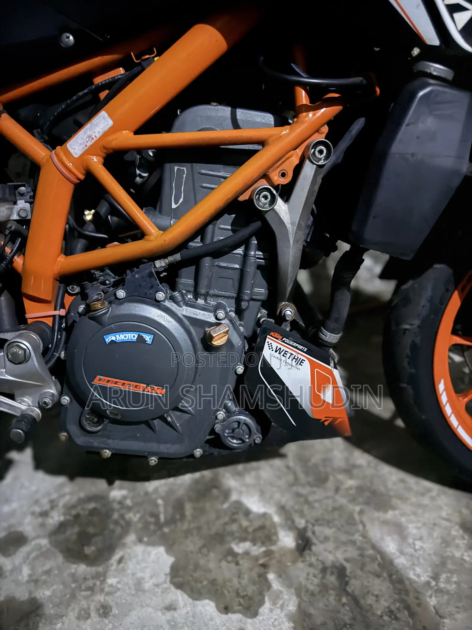 KTM 2017 Orange