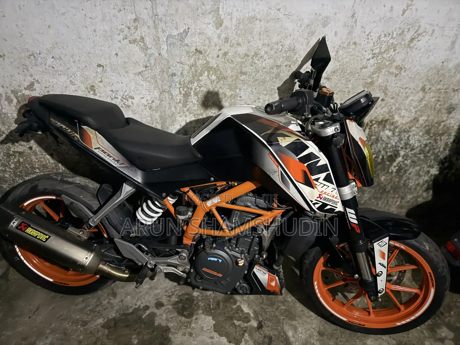 KTM 2017 Orange