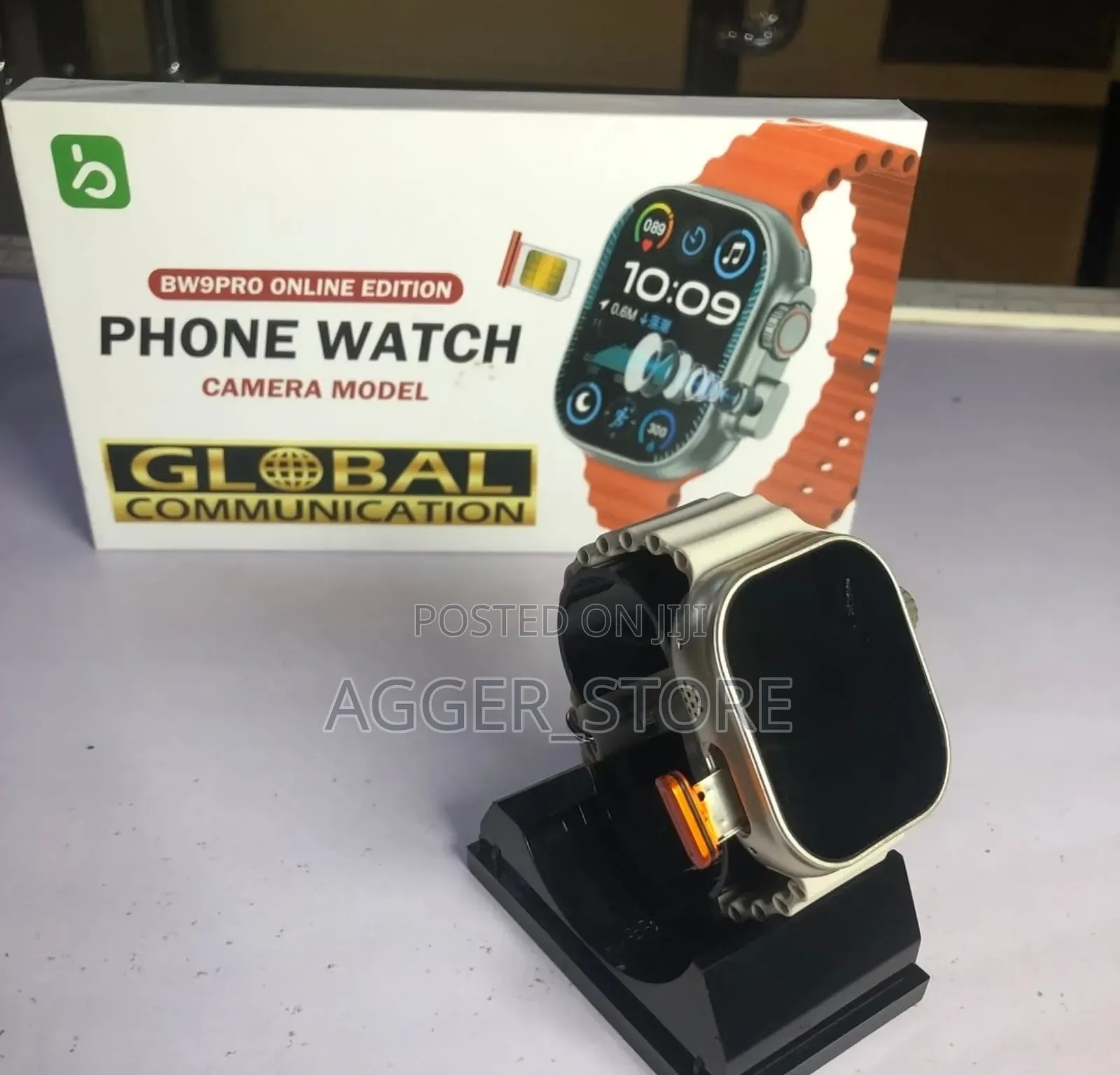 Bw9pro Simcard Smartwatch With Camera