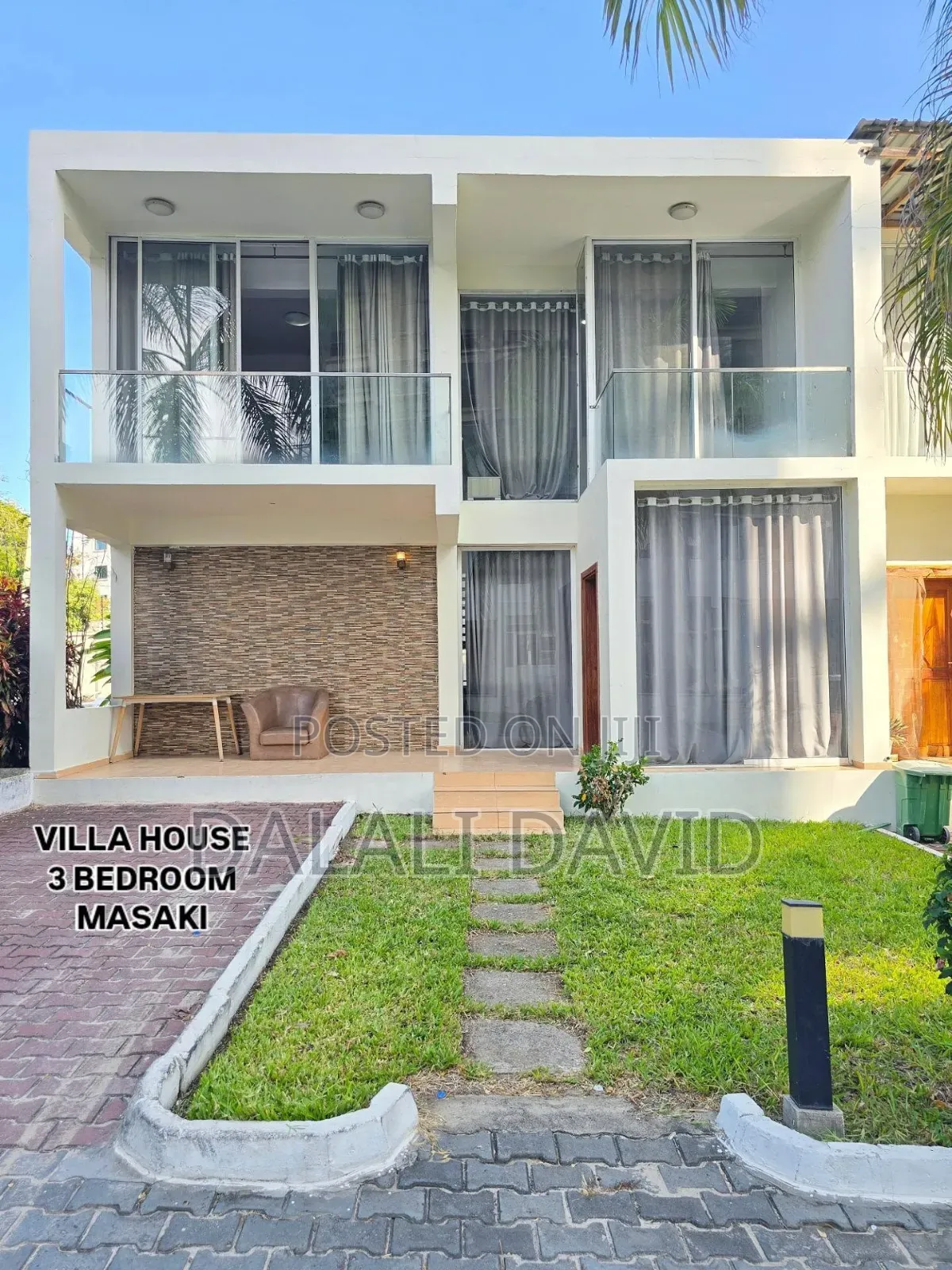 Furnished 3bdrm Villa in Masaki for rent