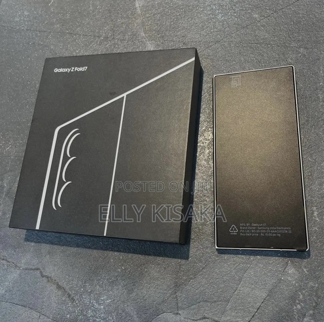 New Samsung Galaxy Z Fold7 256 GB Silver
