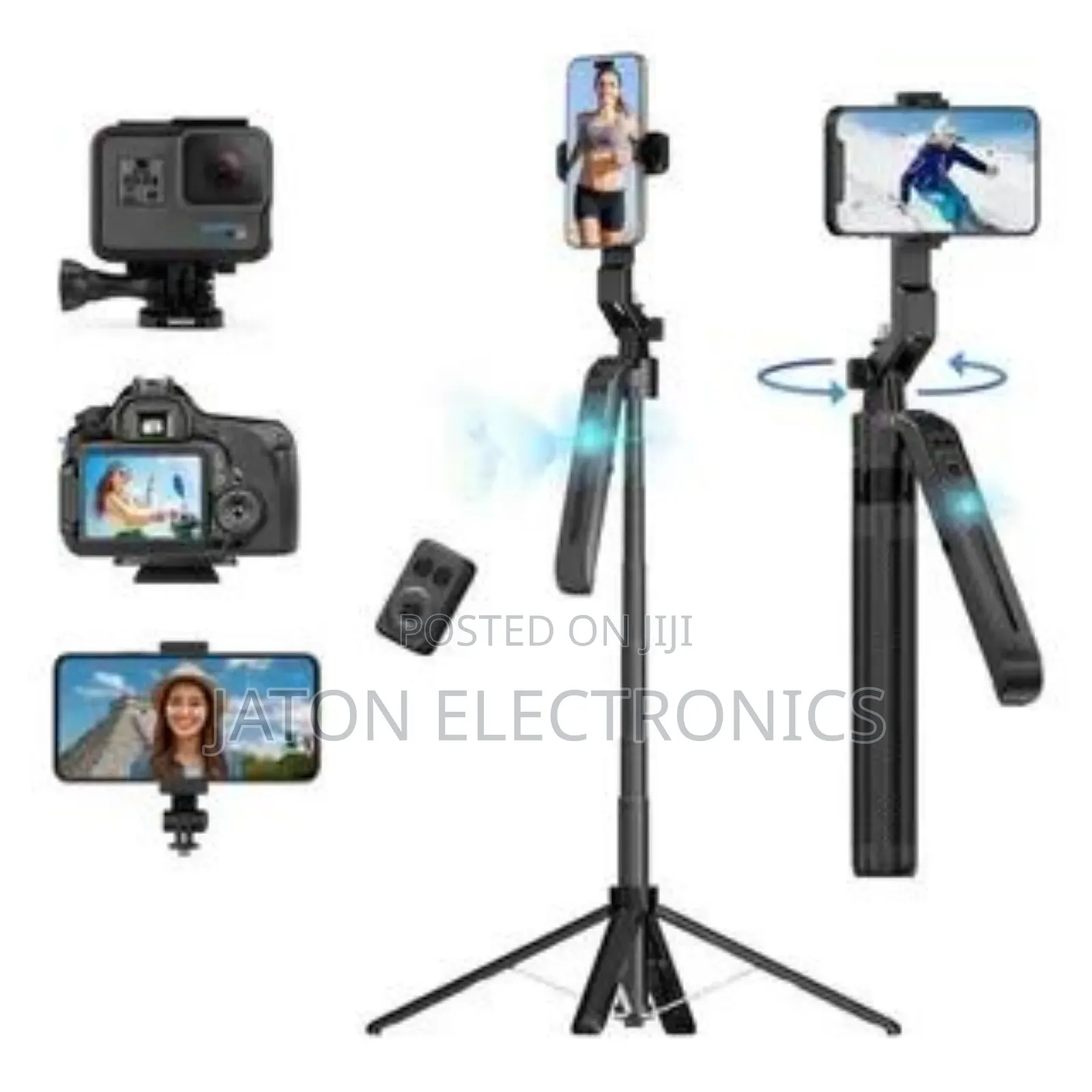 Selfie Stick Tripod Inarotate 360