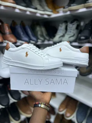Men's Shoes Polo White Full
