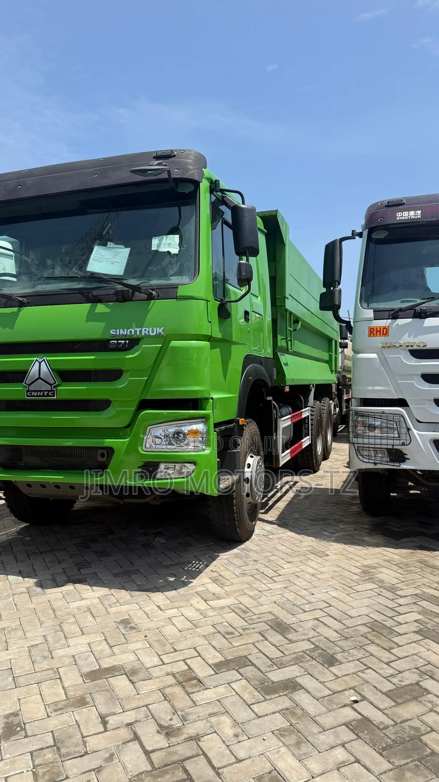 Howo Tippers Bei 135m , 155m Kwa 175m Hp 371 Kwa Hp 380