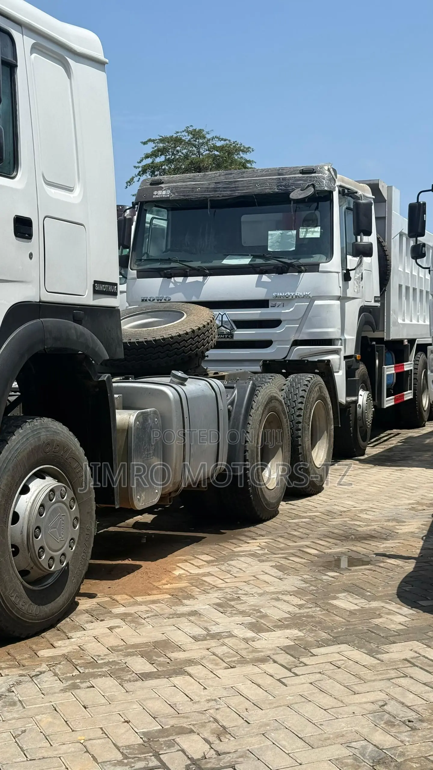 Howo Tippers Bei 135m , 155m Kwa 175m Hp 371 Kwa Hp 380