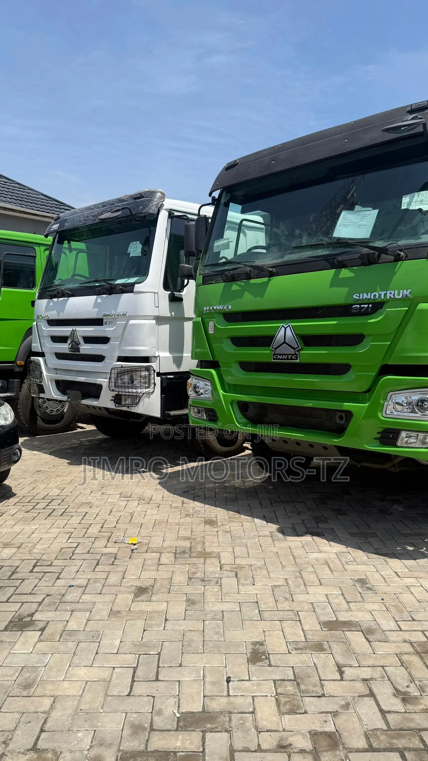 Howo Tippers Bei 135m , 155m Kwa 175m Hp 371 Kwa Hp 380