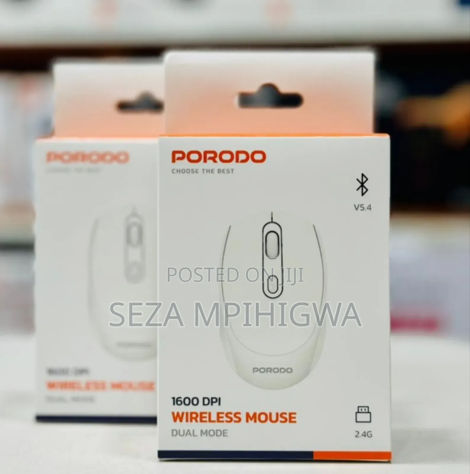 Porodo 1600 Dpi Wireless Mouse
