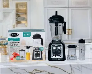  Brinax 3-in-1 Nutrition Blender Bx300 – Nguvu Na Ufanisi Jikoni