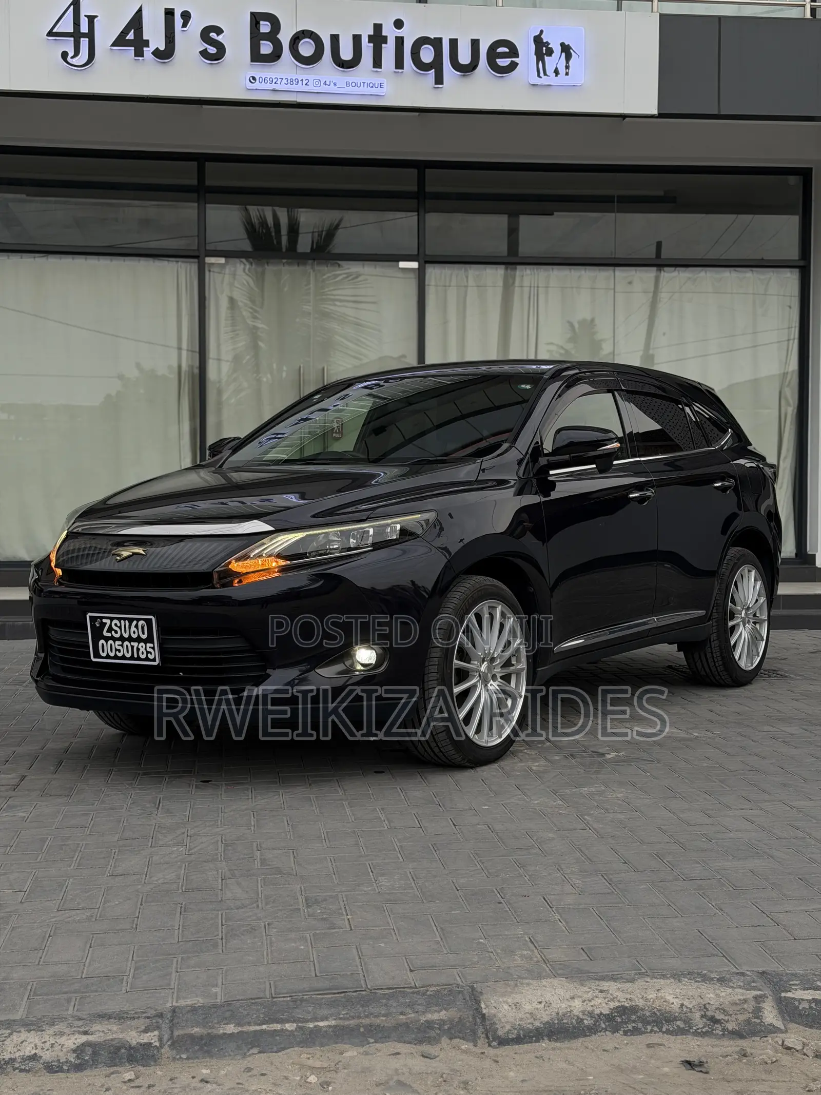 Toyota Harrier 2015 Purple