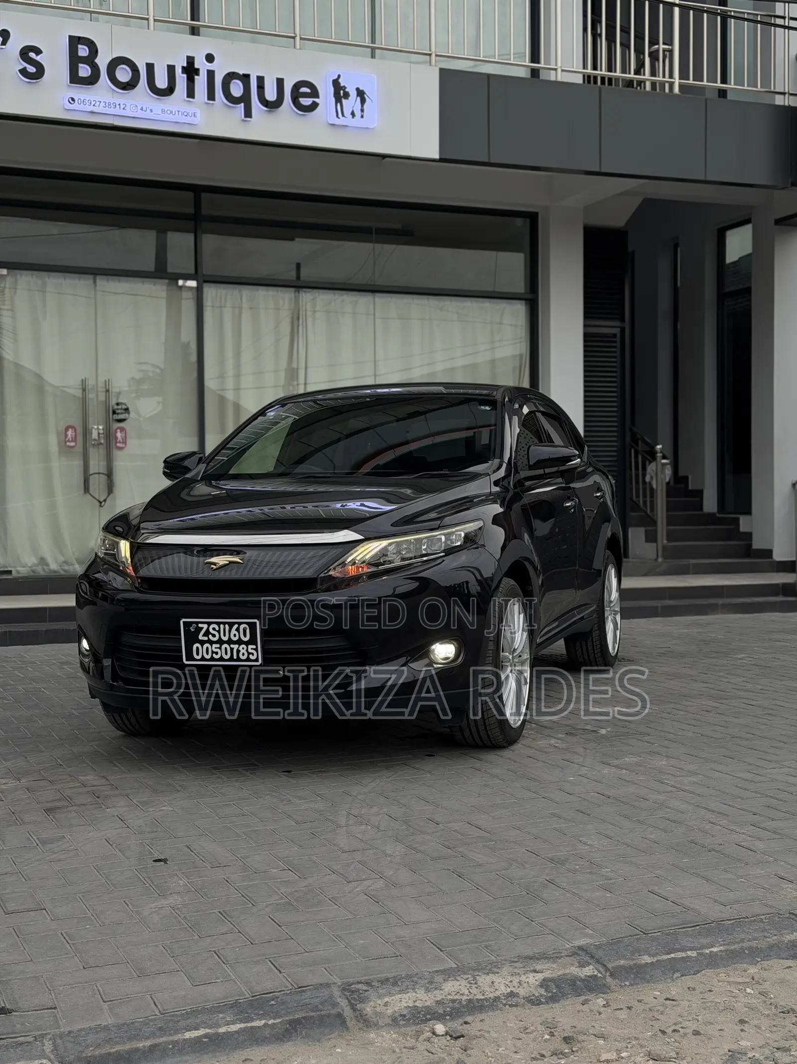 Toyota Harrier 2015 Purple