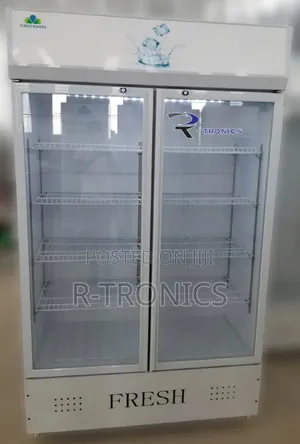 Three Rivers 2 Doors Showcase Fridge 650litres